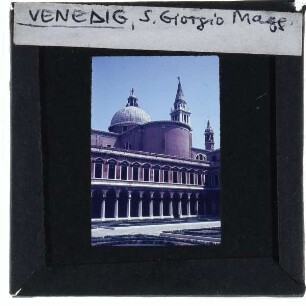 Venedig, S. Giorgio Maggiore : Innenhof