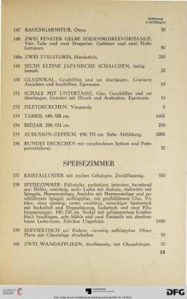 Speisezimmer (Nr. 157-170)