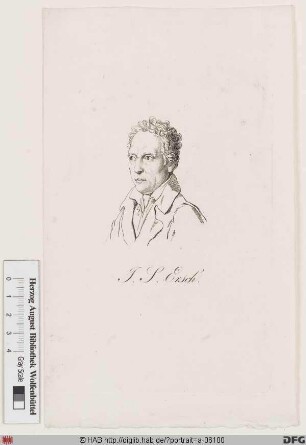 Bildnis Johann Samuel Ersch