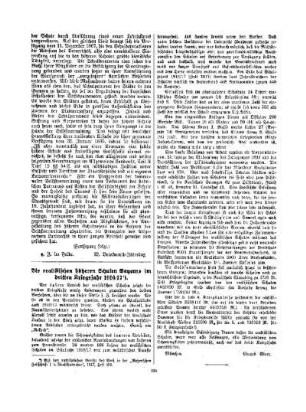 Die realistischen höheren Schulen Bayerns im dritten Kriegsjahr 1916/17