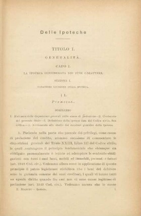 Titolo I. Generalità