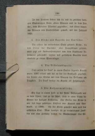 3. Die Kirche und Kapelle der Barfüßer.