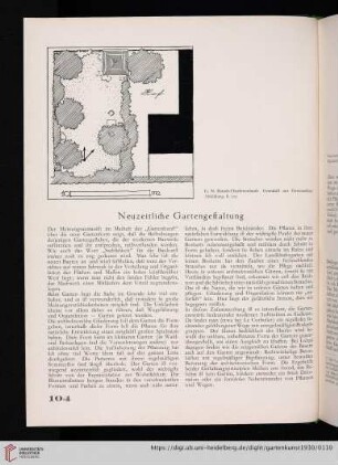 43: Neuzeitliche Gartengestaltung