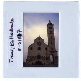 Trani, Kathedrale San Nicola Pellegrino : Westansicht