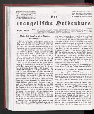 Dezbr 1856. Nro. 12