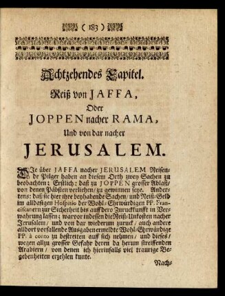Achtzehendes Capitel.