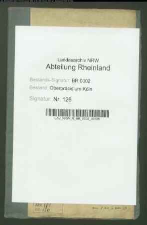 An das Konsistorium dahier abgegebene Sachen