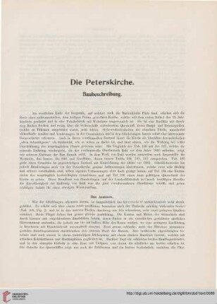 Baubeschreibung