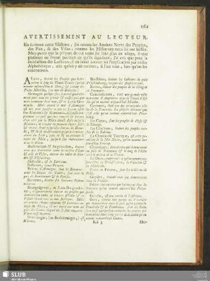 Avertissement Au Lecteur