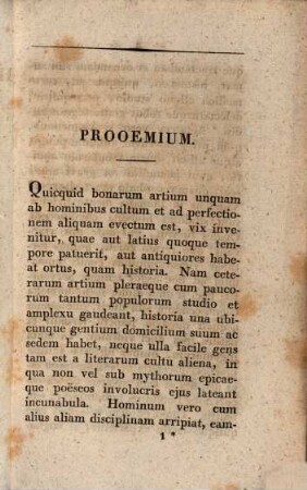 De idea veterum historica dissertatio