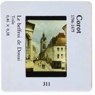 Corot, Glockenturm von Douai
