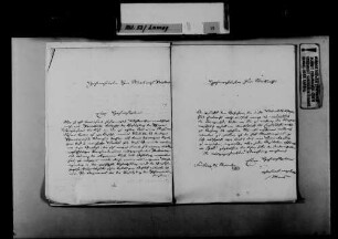 Schreiben von Heinrich Maas, Freiburg, an August Lamey: Ankündigung einer Denkschrift des Erzbistums Freiburg.