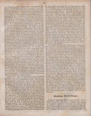 355-356 Kirchliche Mittheilungen
