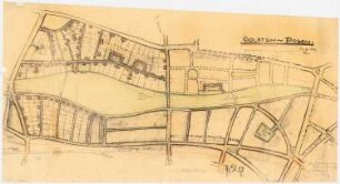 Stadterweiterung für Solatsch zur Residenzstadt Posen: Grundplan 1:2000