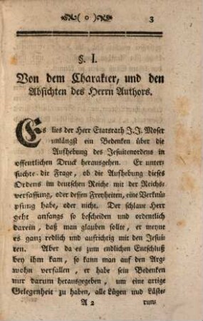 Der Jesuit vor dem Richterstuhle des Herrn Johann Jacob Moser, königl. dänischen Etatsrath