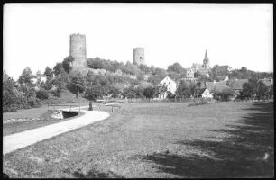 Kohren. Ruine und Kirche