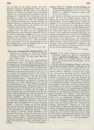 283 [Rezension] Jahrbuch für Brandenburgische Kirchengeschichte