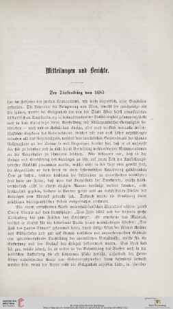 Der Türkenkrieg von 1683