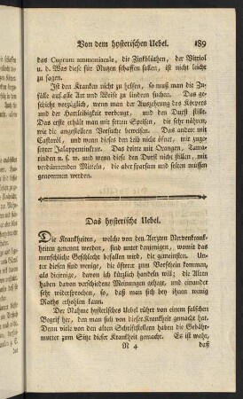 189-211, Das hysterische Uebel.