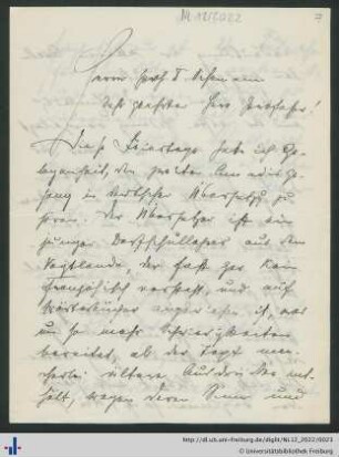 Brief, 03.01.1911