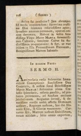 106-114, In eodem Festo. Sermo II. (VIII)