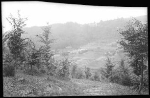 Warmbad-Wiesenbad. Blick auf Warmbad - Wiesenbad