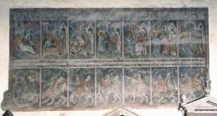 Freskendekoration, Leutschau, Slowakei