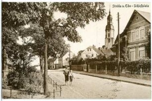 Strehla. Schlossplatz