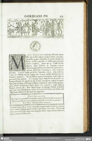 Numismata Gordiani Pii