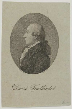 Bildnis des David Friedländer