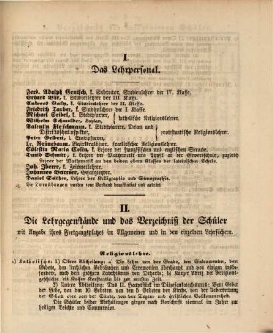 Jahresbericht über die Kgl. Lateinische Schule zu Landau in der Pfalz : für das Studienjahr ... 1866/67, 1866/67