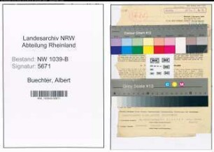 Entnazifizierung Albert Buechter , geb. 27.08.1907 (Polizist)