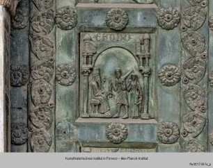 Bronzetür des Westportals : Kindermord zu Bethlehem
