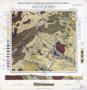 [5717] Homburg v.d.Höhe-Ober-Eschbach, Geologische Karte von Preußen und benachbarten deutschen Ländern