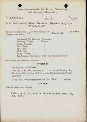 Neher, Hermann