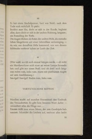 Verwunschene Möwen