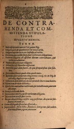 Johan. Goeddaei commentarius de contrahenda et committenda stipulatione