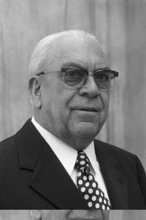 75. Geburtstag des Karlsruher Kaufmanns Franz Schindele