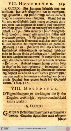 VIII. Hoofdstuk