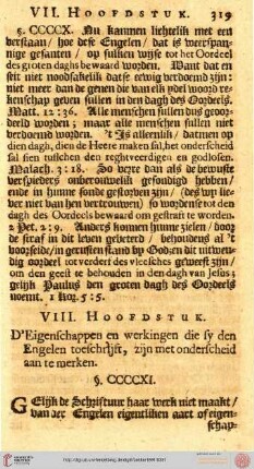 VIII. Hoofdstuk
