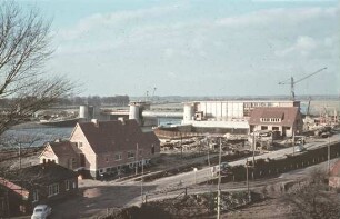 Bau Wehr Schlüsselburg/Weser
