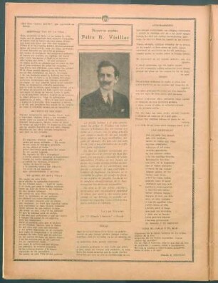 Félix B. Visillac : Nuestros poetas - (Del libro "Llama interior", que aparecerá en breve)