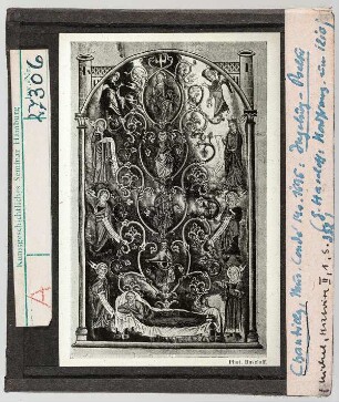 Psalter der Königin Ingeborg: Wurzel Jesse. Chantilly, Musée Condé, MS 1695