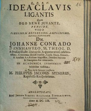 Ideae Clavis Ligantis