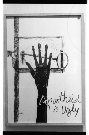 Kleinbildnegativ: Ausstellung im Künstlerhaus Bethanien, Mariannenplatz 2, 1985