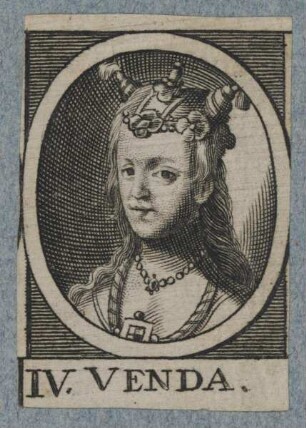 Bildnis der Venda, Königin von Polen