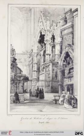 Napoli - Sepolcio di Roberto d'Angio in S. Chiara