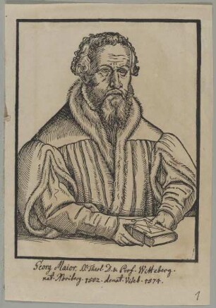 Bildnis des Georg Maior
