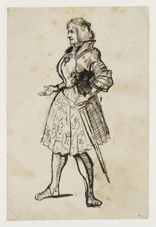 Figur in Rüstung