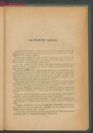 Monsieur Lecoq